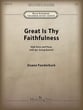 Great Is Thy Faithfulness Vocal Solo & Collections sheet music cover